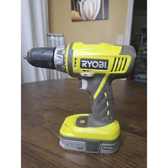 Ryobi P251 18V Brushless Hammer Drill W/1.5Ah Battery P103 - Picture 1 of 16